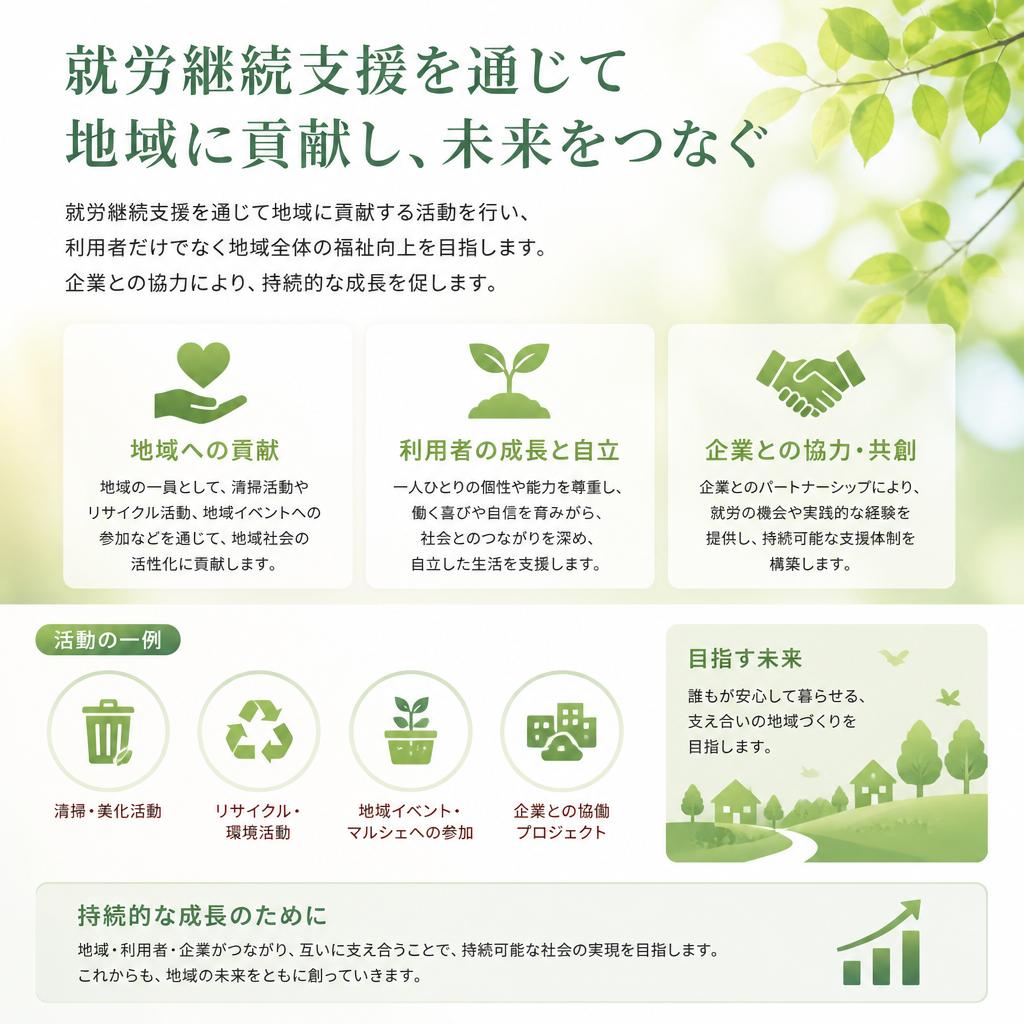 地域に根差した貢献