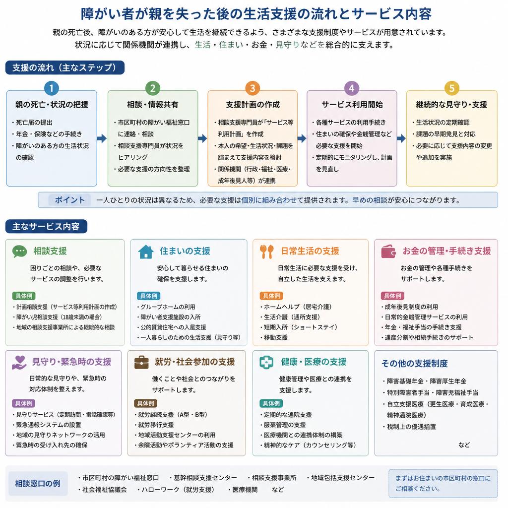 親なき後の生活支援について