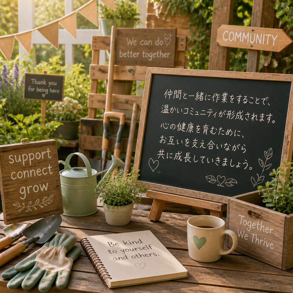 心が温まる仲間との交流