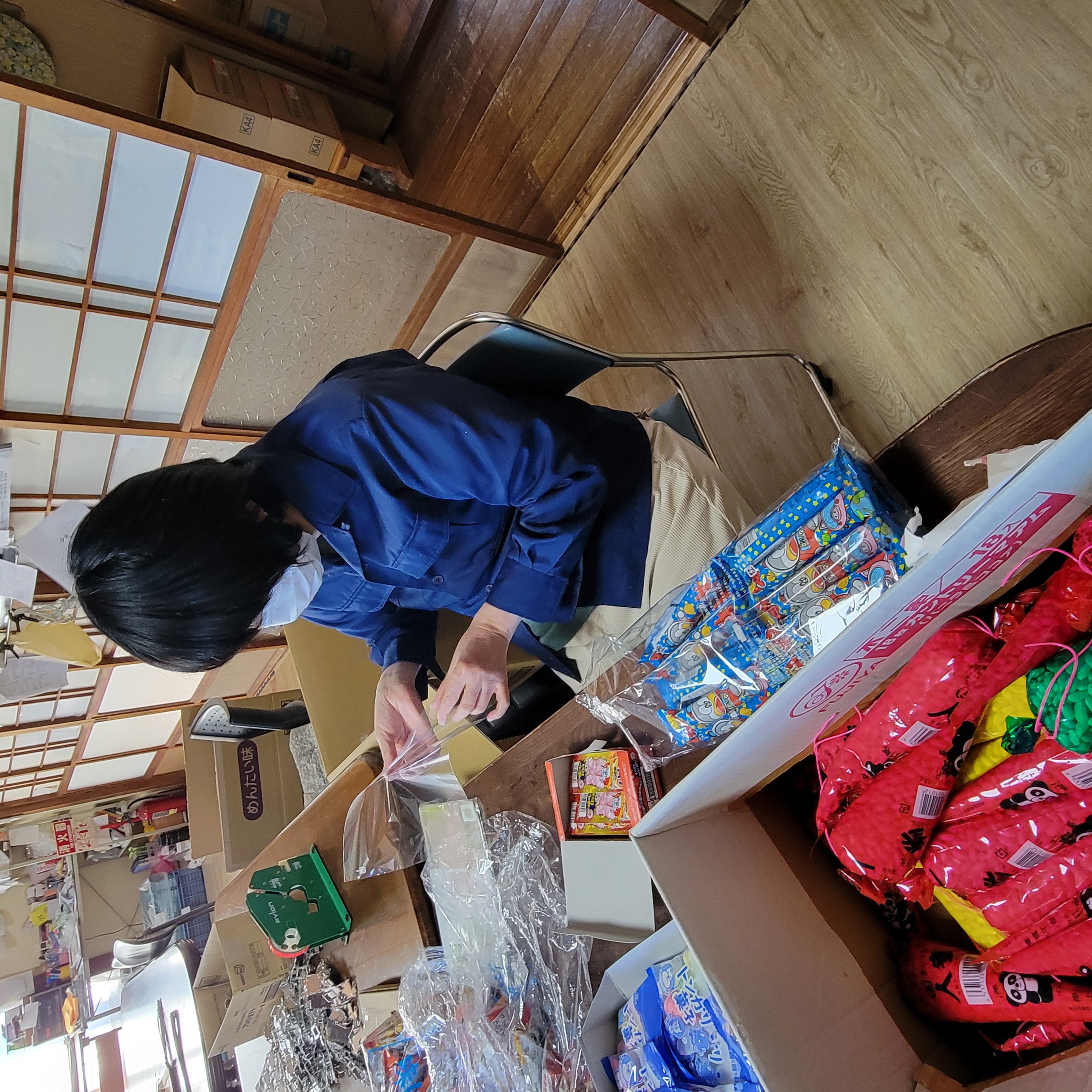 袋詰め作業でスキルアップ