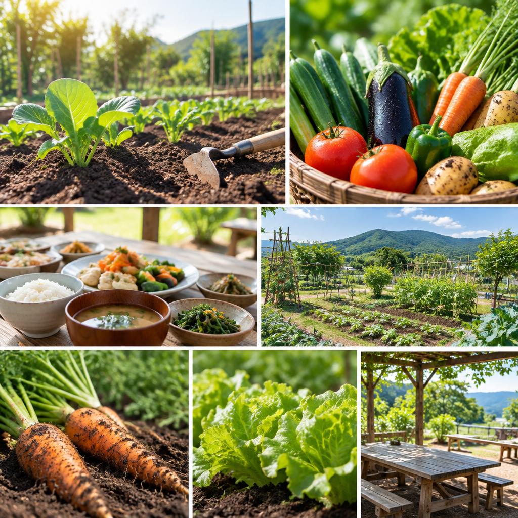 野菜を育て、食を知る。毎日に広がる喜び