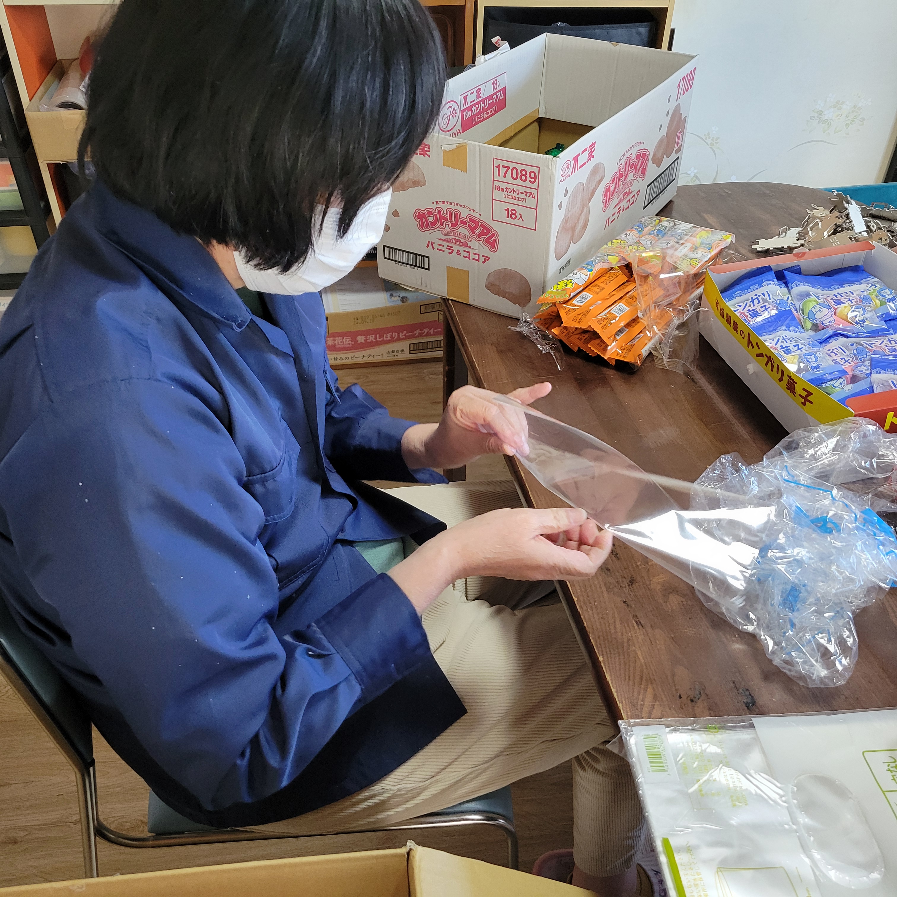 多彩な作業内容で自分を表現